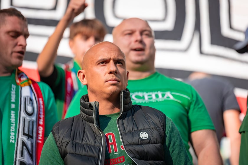 Śląsk Wrocław - Stal Mielec. Zdjęcia kibiców (19.10.2025)