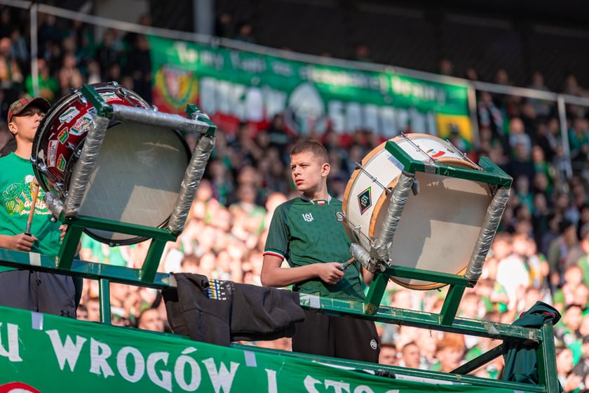 Śląsk Wrocław - Stal Mielec. Zdjęcia kibiców (19.10.2025)