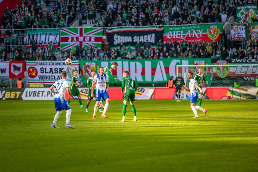 Śląsk Wrocław - Stal Mielec. Zdjęcia kibiców (19.10.2025)