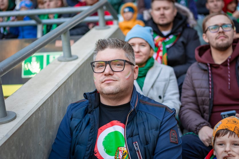 Śląsk Wrocław - Stal Mielec. Zdjęcia kibiców (19.10.2025)
