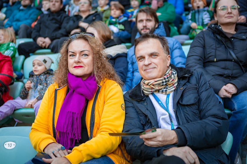 Śląsk Wrocław - Stal Mielec. Zdjęcia kibiców (19.10.2025)