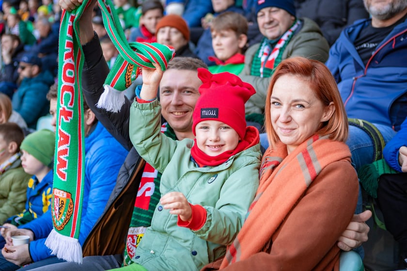 Śląsk Wrocław - Stal Mielec. Zdjęcia kibiców (19.10.2025)