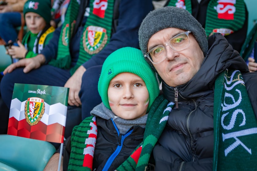 Śląsk Wrocław - Stal Mielec. Zdjęcia kibiców (19.10.2025)