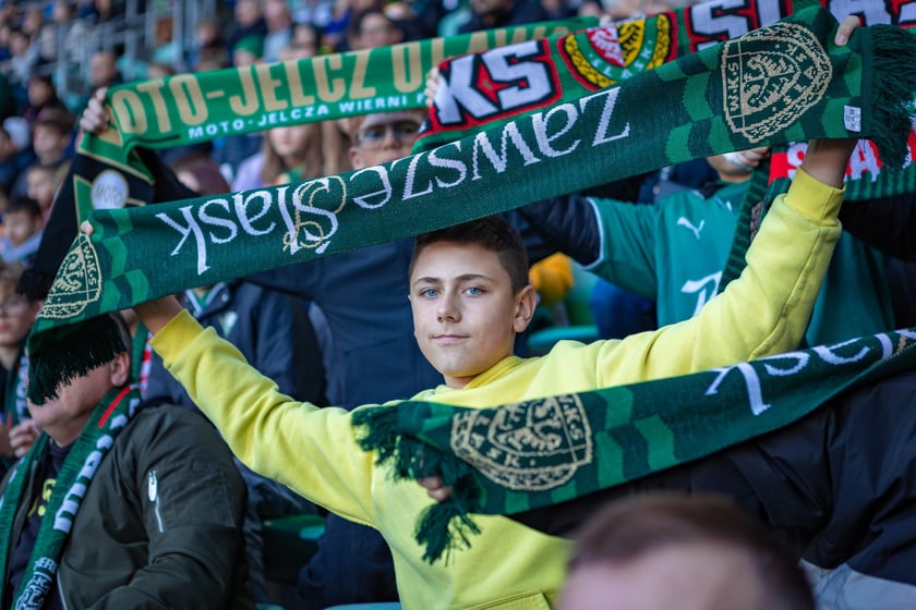 Śląsk Wrocław - Stal Mielec. Zdjęcia kibiców (19.10.2025)