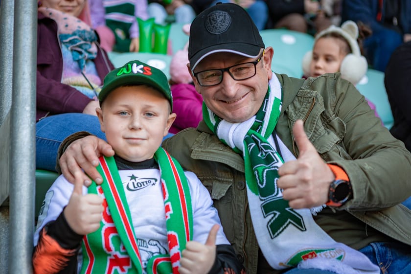 Śląsk Wrocław - Stal Mielec. Zdjęcia kibiców (19.10.2025)
