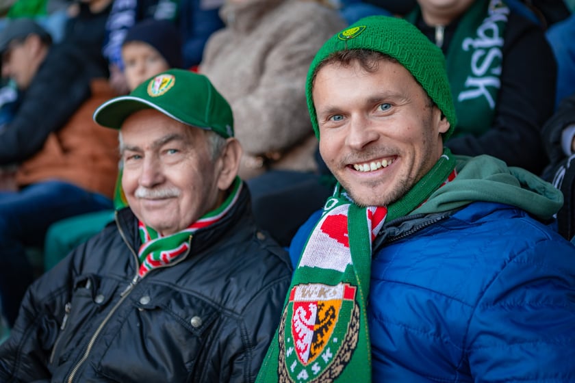 Śląsk Wrocław - Stal Mielec. Zdjęcia kibiców (19.10.2025)
