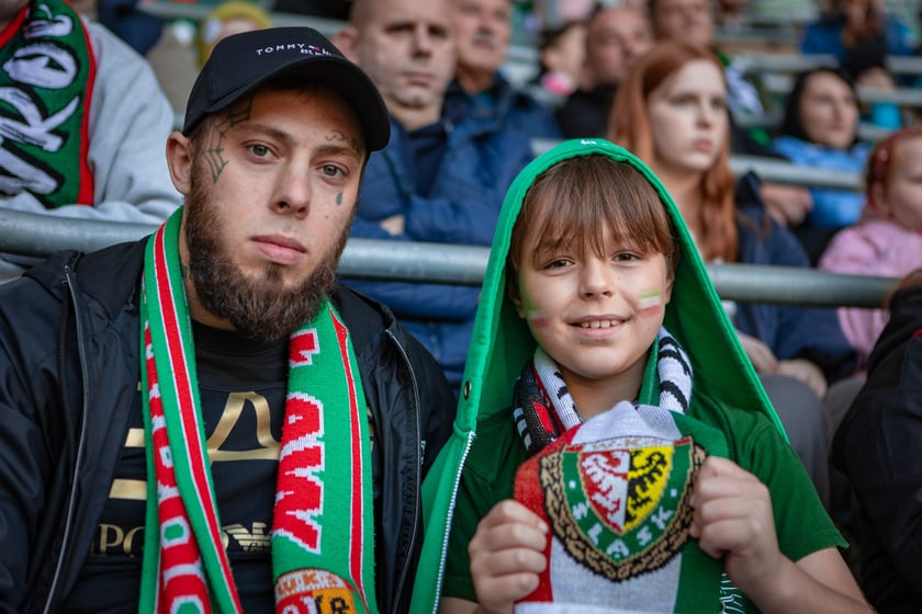 Śląsk Wrocław - Stal Mielec. Zdjęcia kibiców (19.10.2025)