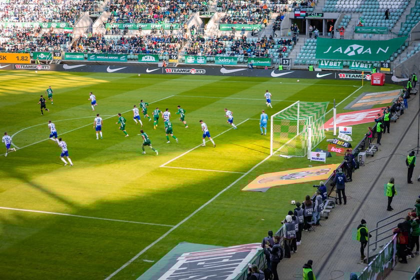 Śląsk Wrocław - Stal Mielec. Zdjęcia kibiców (19.10.2025)