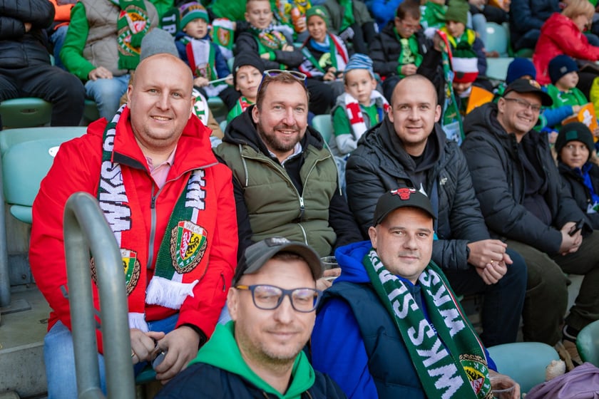 Śląsk Wrocław - Stal Mielec. Zdjęcia kibiców (19.10.2025)