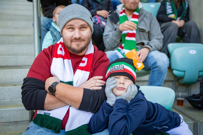 Śląsk Wrocław - Stal Mielec. Zdjęcia kibiców (19.10.2025)