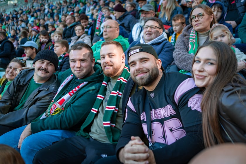 Śląsk Wrocław - Stal Mielec. Zdjęcia kibiców (19.10.2025)