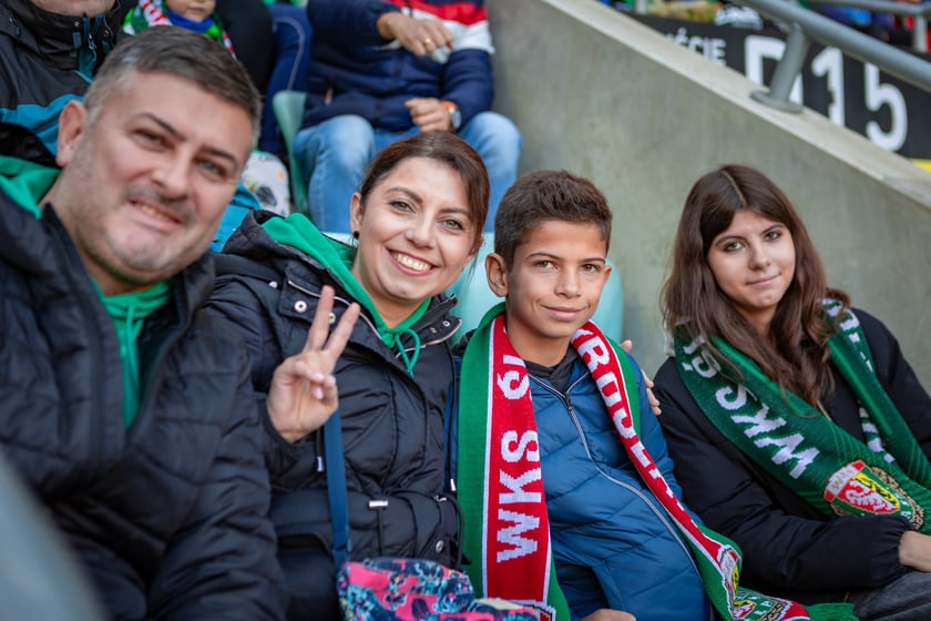 Śląsk Wrocław - Stal Mielec. Zdjęcia kibiców (19.10.2025)