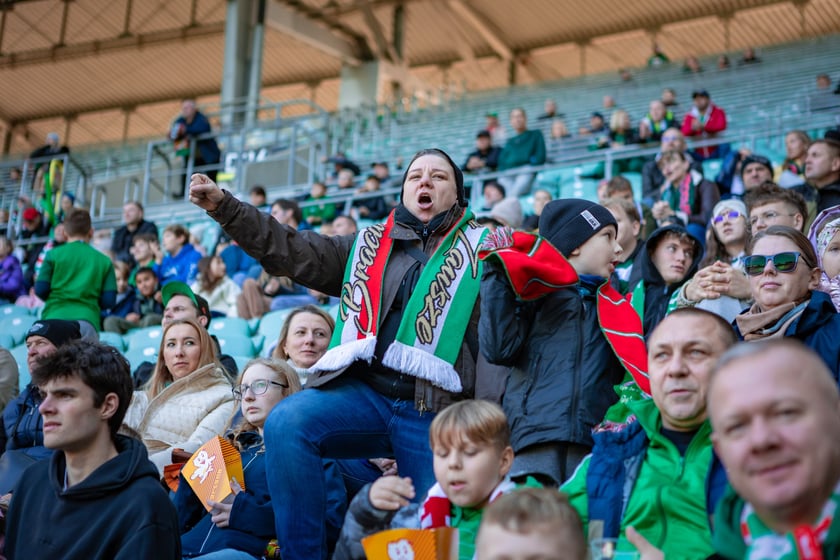 Śląsk Wrocław - Stal Mielec. Zdjęcia kibiców (19.10.2025)