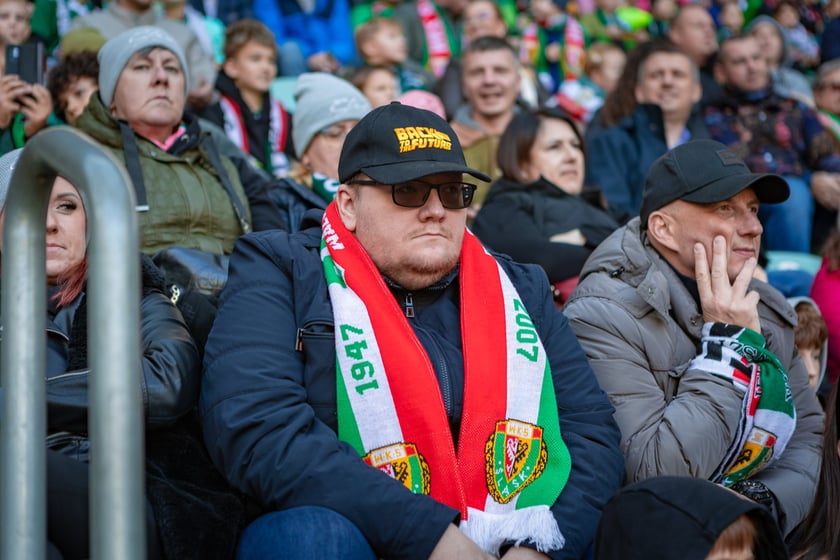 Śląsk Wrocław - Stal Mielec. Zdjęcia kibiców (19.10.2025)