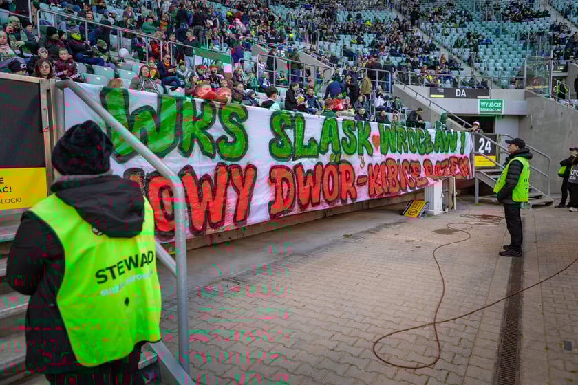 Śląsk Wrocław - Stal Mielec. Zdjęcia kibiców (19.10.2025)