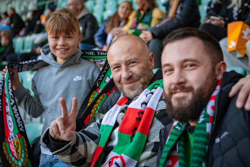 Śląsk Wrocław - Stal Mielec. Zdjęcia kibiców (19.10.2025)