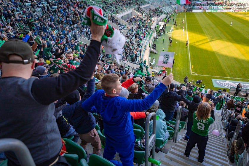 Śląsk Wrocław - Stal Mielec. Zdjęcia kibiców (19.10.2025)