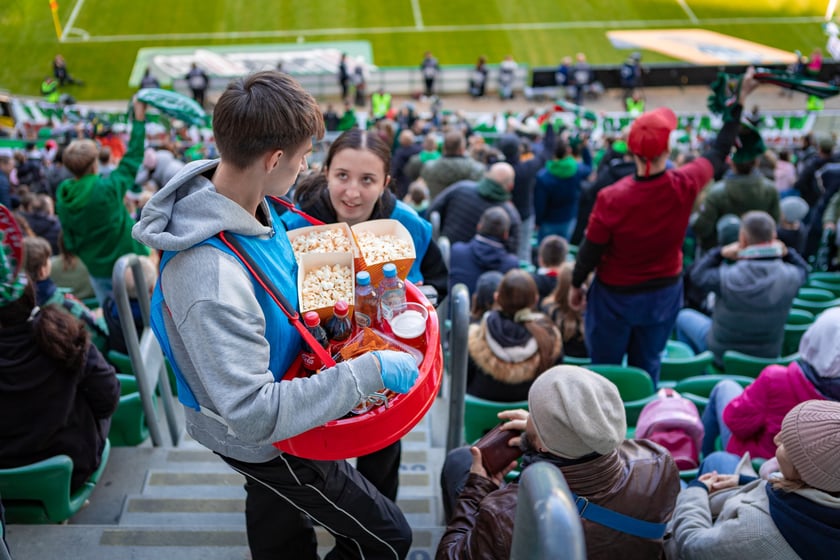 Śląsk Wrocław - Stal Mielec. Zdjęcia kibiców (19.10.2025)