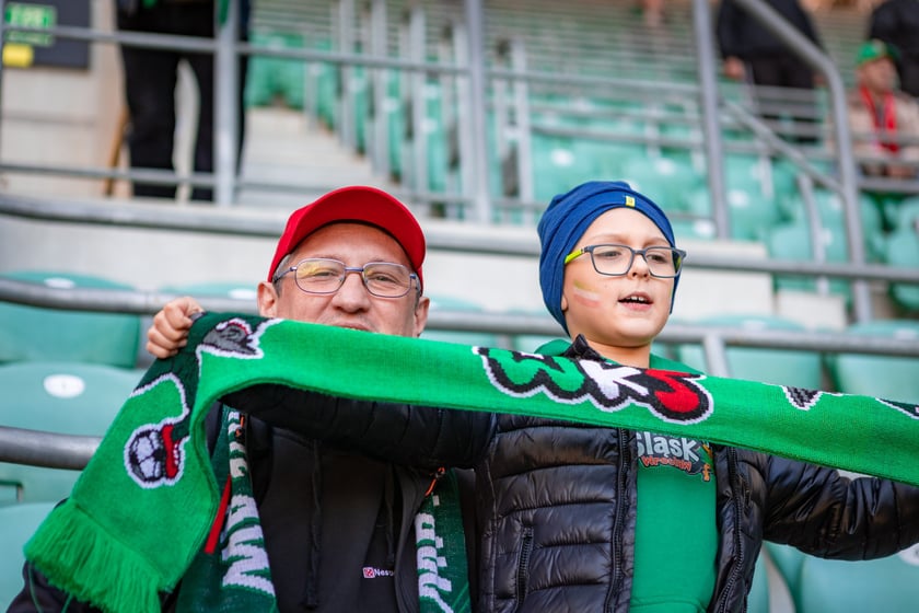 Śląsk Wrocław - Stal Mielec. Zdjęcia kibiców (19.10.2025)