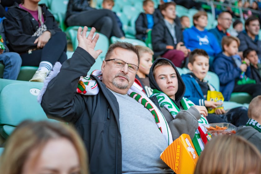 Śląsk Wrocław - Stal Mielec. Zdjęcia kibiców (19.10.2025)