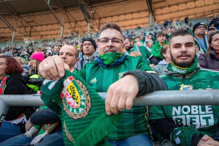 Śląsk Wrocław - Stal Mielec. Zdjęcia kibiców (19.10.2025)