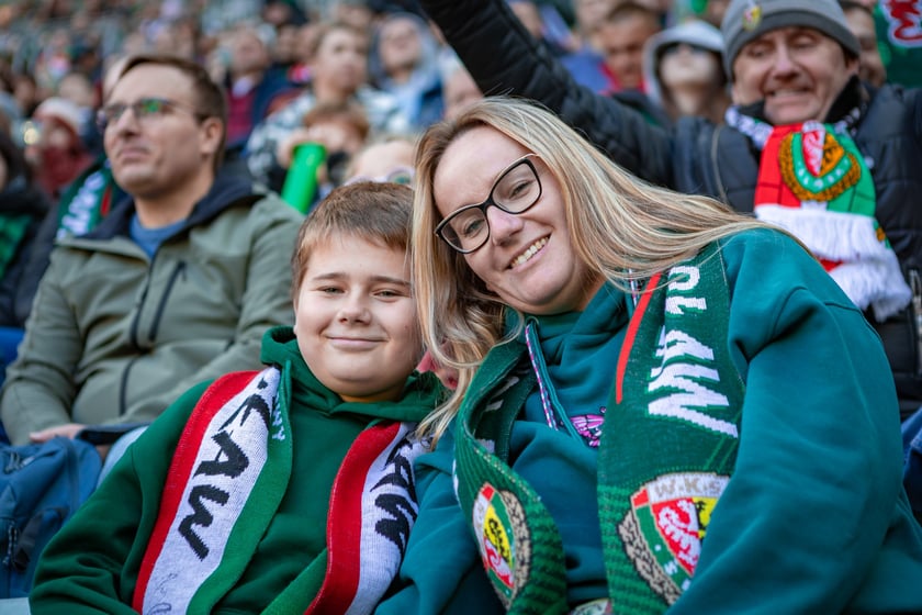 Śląsk Wrocław - Stal Mielec. Zdjęcia kibiców (19.10.2025)