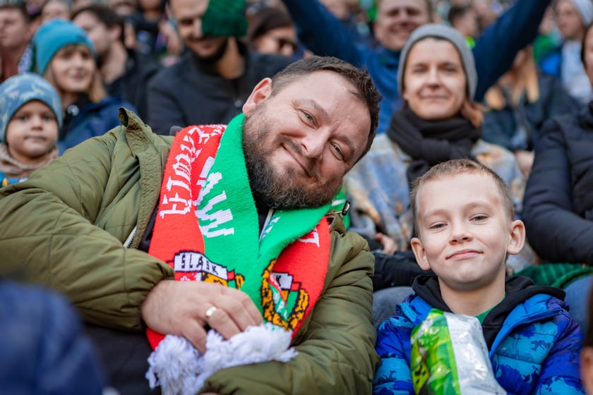 Śląsk Wrocław - Stal Mielec. Zdjęcia kibiców (19.10.2025)