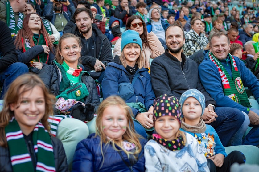 Śląsk Wrocław - Stal Mielec. Zdjęcia kibiców (19.10.2025)
