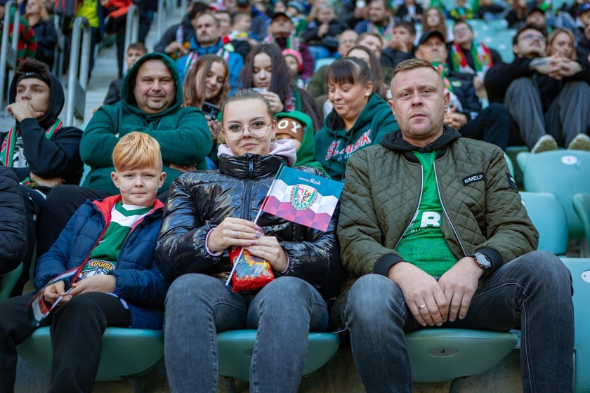 Śląsk Wrocław - Stal Mielec. Zdjęcia kibiców (19.10.2025)