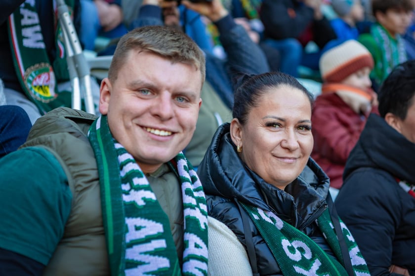 Śląsk Wrocław - Stal Mielec. Zdjęcia kibiców (19.10.2025)