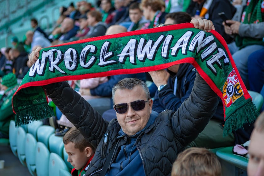 Śląsk Wrocław - Stal Mielec. Zdjęcia kibiców (19.10.2025)