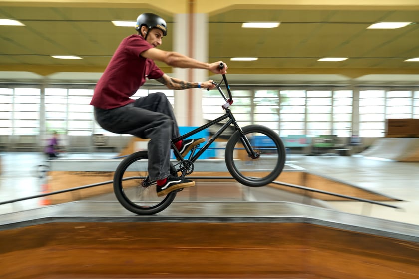 Zawodnicy z Polski i Europy podczas eliminacji BMX Freestyle Contest 2025