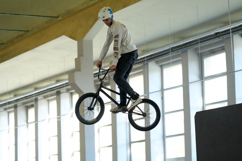 Zawodnicy z Polski i Europy podczas eliminacji BMX Freestyle Contest 2025