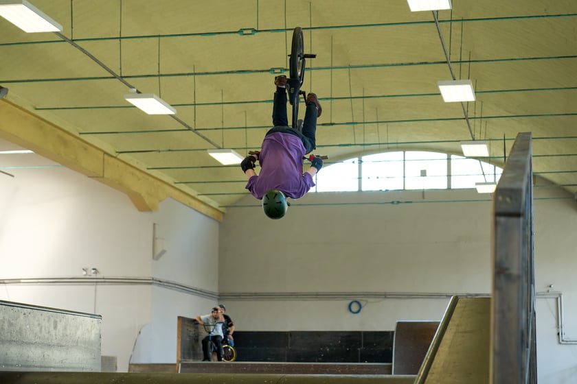 Zawodnicy z Polski i Europy podczas eliminacji BMX Freestyle Contest 2025