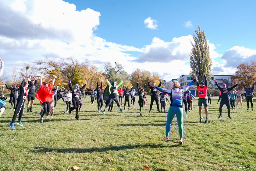 Halloweenowy bieg Radia Wrocław. Park Skowroni, 26.10.2025