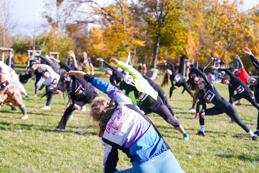 Halloweenowy bieg Radia Wrocław. Park Skowroni, 26.10.2025