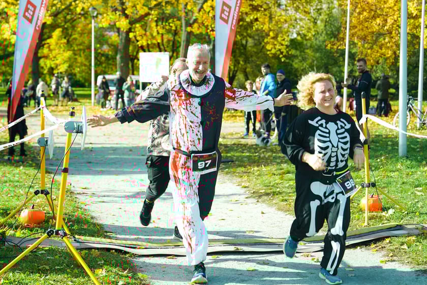 Halloweenowy bieg Radia Wrocław. Park Skowroni, 26.10.2025