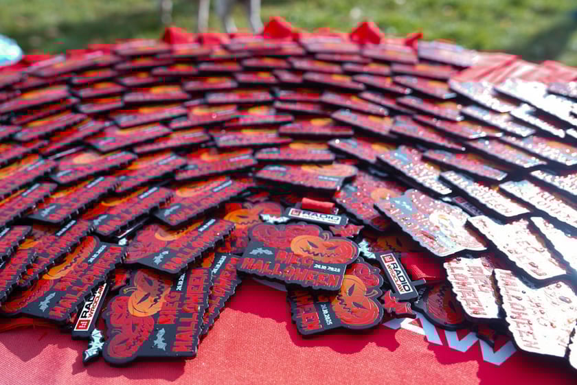 Halloweenowy bieg Radia Wrocław. Park Skowroni, 26.10.2025