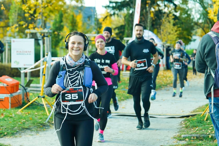 Halloweenowy bieg Radia Wrocław. Park Skowroni, 26.10.2025