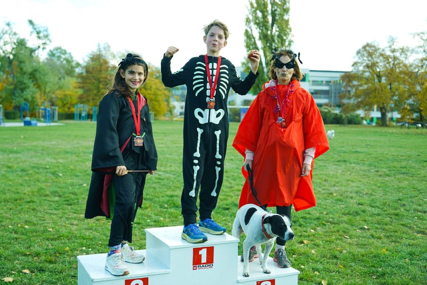 Halloweenowy bieg Radia Wrocław. Park Skowroni, 26.10.2025