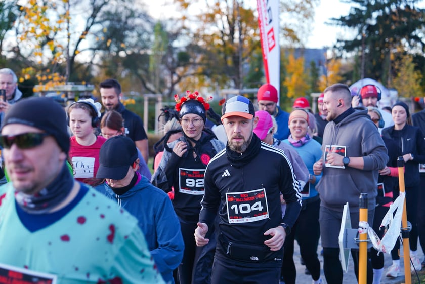 Halloweenowy bieg Radia Wrocław. Park Skowroni, 26.10.2025