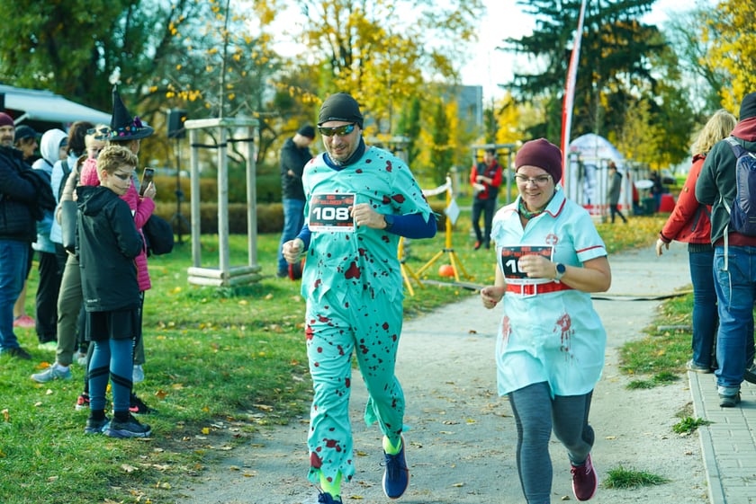 Halloweenowy bieg Radia Wrocław. Park Skowroni, 26.10.2025