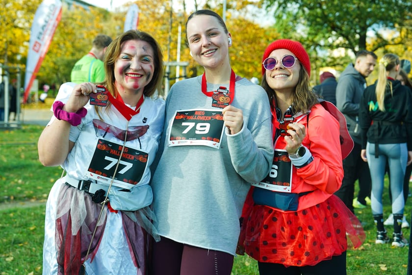 Halloweenowy bieg Radia Wrocław. Park Skowroni, 26.10.2025