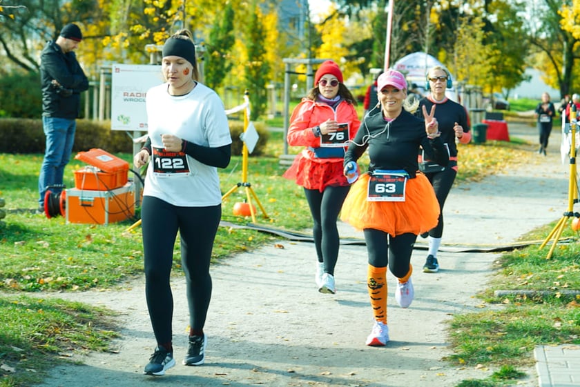 Halloweenowy bieg Radia Wrocław. Park Skowroni, 26.10.2025