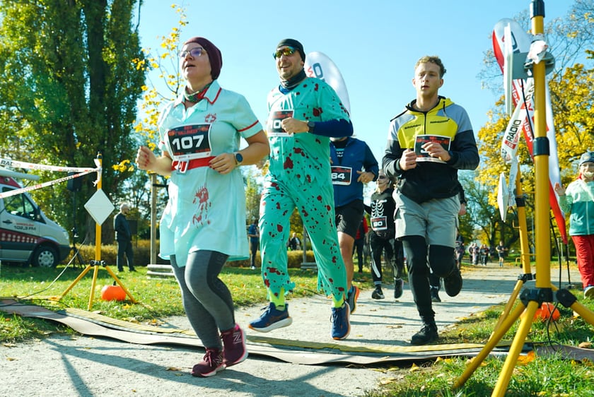 Halloweenowy bieg Radia Wrocław. Park Skowroni, 26.10.2025