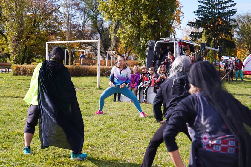 Halloweenowy bieg Radia Wrocław. Park Skowroni, 26.10.2025