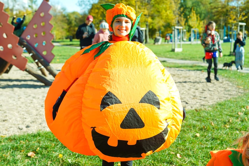Halloweenowy bieg Radia Wrocław. Park Skowroni, 26.10.2025