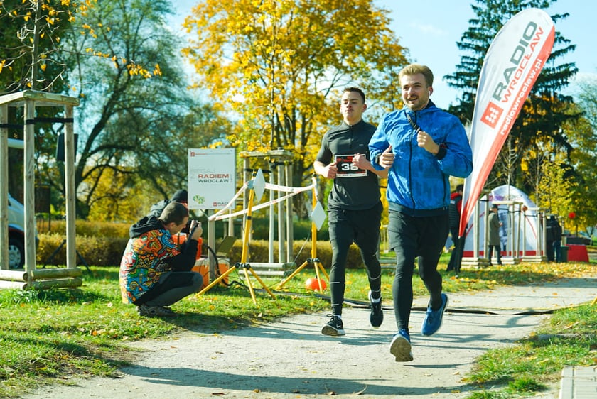 Halloweenowy bieg Radia Wrocław. Park Skowroni, 26.10.2025