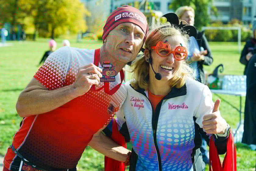 Halloweenowy bieg Radia Wrocław. Park Skowroni, 26.10.2025