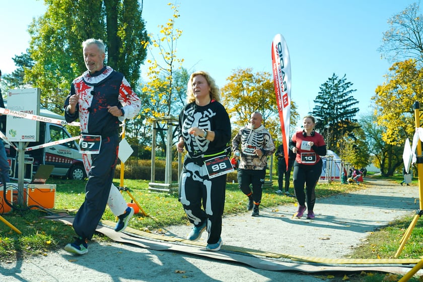 Halloweenowy bieg Radia Wrocław. Park Skowroni, 26.10.2025